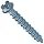 Wej-It Stalgard Coated Coated Carbon Steel Hex Washer Head Drive, Concrete Screw, USA Made, 3/16" Diameter, 1-3/4" Length, Pack of (100)