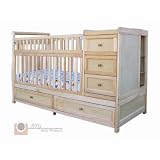 Buy Daphne 4-in-1 Crib n Bed In Natural Finish By AFG... by AFG 