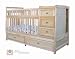 Daphne 4-in-1 Crib N Bed In Natural Finish By Afg Baby Furniture