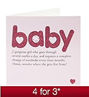Baby Birthday Card