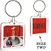 Officially Licensed SCARFACE Tony Sitting on Fountain Key Chain