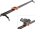 TARION TR-S120 120cm 47" Track Slider Stabilizer Stabilization System for DSLR Video Camera Camcorder Canon Nikon