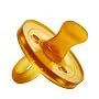 Natursutten BPA-Free Natural Rubber Pacifier, Orthodontic, 0-6 Months