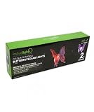 Festive Lights FL-1985 | LED SOLAR STAKES 3D ACRYLIC BUTTERFLY 2X PIECE SET COLOUR CHANGING LED BULB