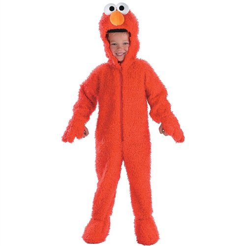 Sesame Street Elmo Plush Deluxe Toddler Costume