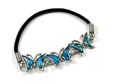 Paua Shell Butterfly Shape Stretch Foam Bracelet