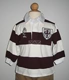 Polo Ralph Lauren Boys Long Sleeve Polo Shirt with Embroidered Patch Logo