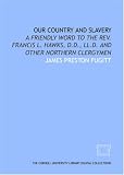 Our country and slavery