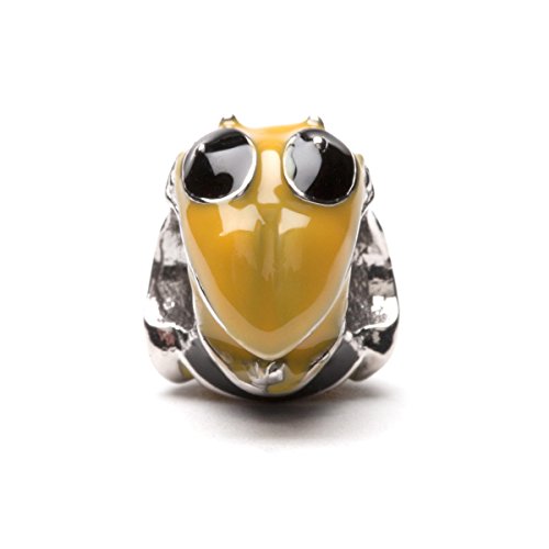 Georgia Tech Yellow Jackets GT Buzz Mascot Charm Bead