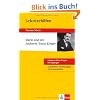 Lekt�rehilfen Thomas Mann "Mario und der Zauberer/Tonio Kr�ger". Ausf�hrliche Inhaltsangabe und Interpretation