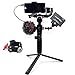 Foto4easy Cold Shoe Adapter Ring for G6 G6plus SPG2 Applied to Rode Microphone LED Video Light Filmmaker Vlog, Microphone mount
