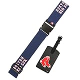 MLB Boston Red Sox Luggage Strap and Bag ID Tag