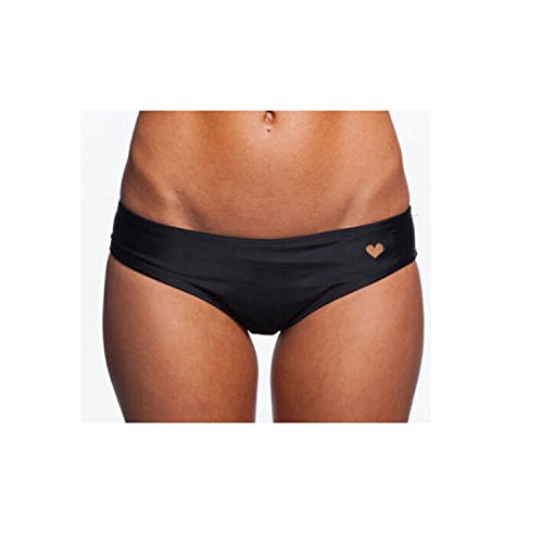 FUNOC® Womens Girls Sexy Bikini Bottom Swimwear Brazilian Thong Heart Cut Out Bottoms