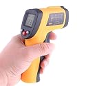 Koolertron Ber&uuml;hrungslosen LCD-IR Infrarot-Digital-Thermometer Laser Point Infrarot Laser Thermometer Infrarot Thermometer/Pyrometer IR Infrarot-Digital-Laser Point Thermometer -32 &deg; C ~ 350 &deg; C (-26 &deg; F ~ 662 &deg; F)