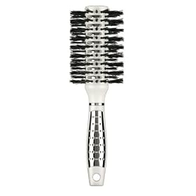 Infiniti by Conair Nano Silver Vented Mixed Boar Round Brush, Large