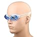 Dimples Excel Clear Swimming Goggles for Everyday Indoor Practice + Nose Clips + Ear Plug ( 2 Pack )