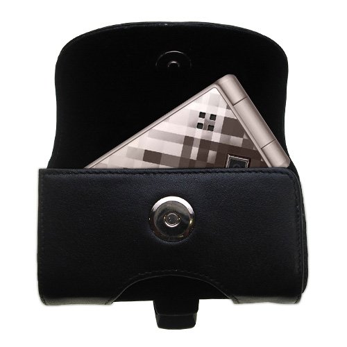 Horizontal Leather Case with Belt Clip/Loop for the Sony Ericsson z555a