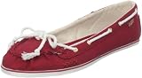 Sugar Women's Haiau Boat Shoe,Red,8.5 M US