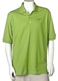 Greg Norman Men's Play Dry Pique with Shark logo, Asparagus (Size  - XXL)