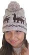 Handmade Alpaca Hat - Winter Oatmeal (Kids)