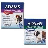 Adams Plus Flea and Tick Collar for Large Dogs, Up to 25'' Neck