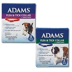 ADAMS PLUS F&T COLLAR LG DOGS