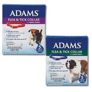 Adams Plus Flea and Tick Collar for Large Dogs, Up to 25'' Neck