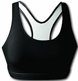 Champion Women's Action Tech Sports Bra, Black, Medium
