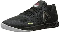 Reebok Men's Crossfit Nano 6.0 Cross-Trainer Shoe, Gravel/Black/White/Pewter, 7.5 M US
