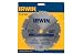 Irwin 11240 7-1/4-Inch 60 Tooth ATB Finishing Steel Saw Blade with 5/8-Inch and Diamond Knockout Arbor