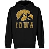 Iowa Hawkeyes Black Blitz Hoody