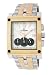 Le Chateau Men's T/T Watch w/Chrono & Military time "Sports Dinamica" Collection #5402MCHR (White Dial/Black Sub Dials))