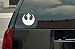Star Wars Rebel Alliance Logo Vinyl Decal - White Window Sticker