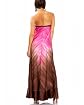 Two-Tone Ombre Strapless Maxi Dress Product Image