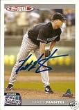 Matt Mantei Signed Arizona Diamondbacks 2004 Total Card