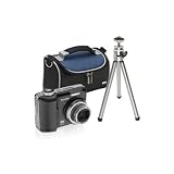 Kodak EasyShare Z1485 14MP Digital Camera with 5x Optical Image Stabilized Zoom and 2.5 inch LCD w/Case & Tripod (Black)