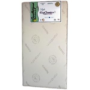 Colgate Eco Classica I Organic Cotton Crib Mattress, Ecru