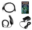 USB Data Sync Cable + Rapid Charger + Home Wall Charger + Generation X Antennta Booster for Motorola i776, Renegade V950, RAZR VE20, Adventure V750 , E8 ROKR, Z9, Z6c, Q9h, V8, V9, V9M