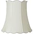 Imperial Creme Scallop Bell Lamp Shade 12x18x18 (Spider)