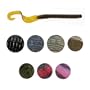 Berkley Gulp! 7" Super Worm Color: Blue Fleck (BF)