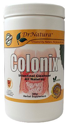 Colonix Intestinal Cleanser (Fiber Supplement) 360g - 100% Natural and Vegetarian