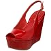 2 Lips Too Women's Too Lipstick Wedge Pump