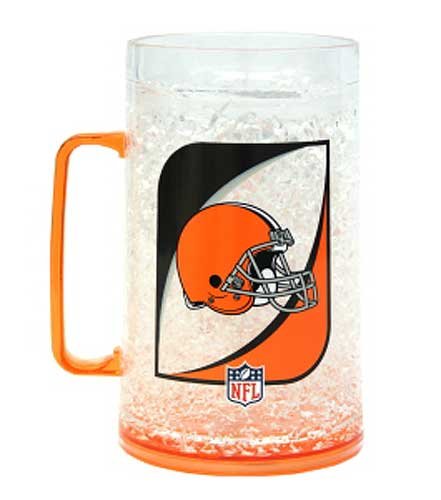 Cleveland Browns Crystal Freezer Mug - Monster Size (Quantity of 1)