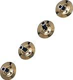 Rhythm Band Finger Cymbals, Two Pair With Straps