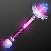 FlashingBlinkyLights Light Up LED Sparkling Fairy Winged Heart Wand