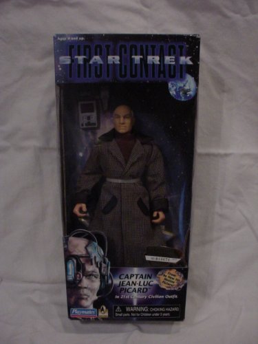  Star Trek First Contact Captain Jean-Luc Picard 9 Inch Figure