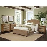 Home Styles Cabana Banana 5-Piece Bedroom Set - Honey