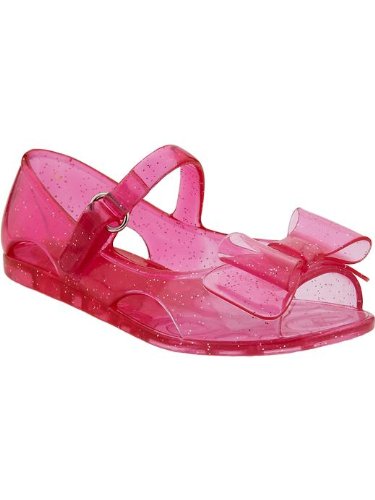 Old Navy Peep Toe Jelly Flats For Baby