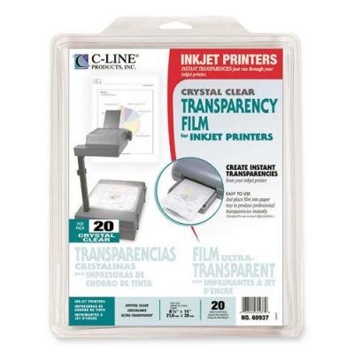 Inkjet Transparency Film, 11x 8 1/2 (CLI60937)