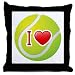 Throw Pillow I Love Tennis